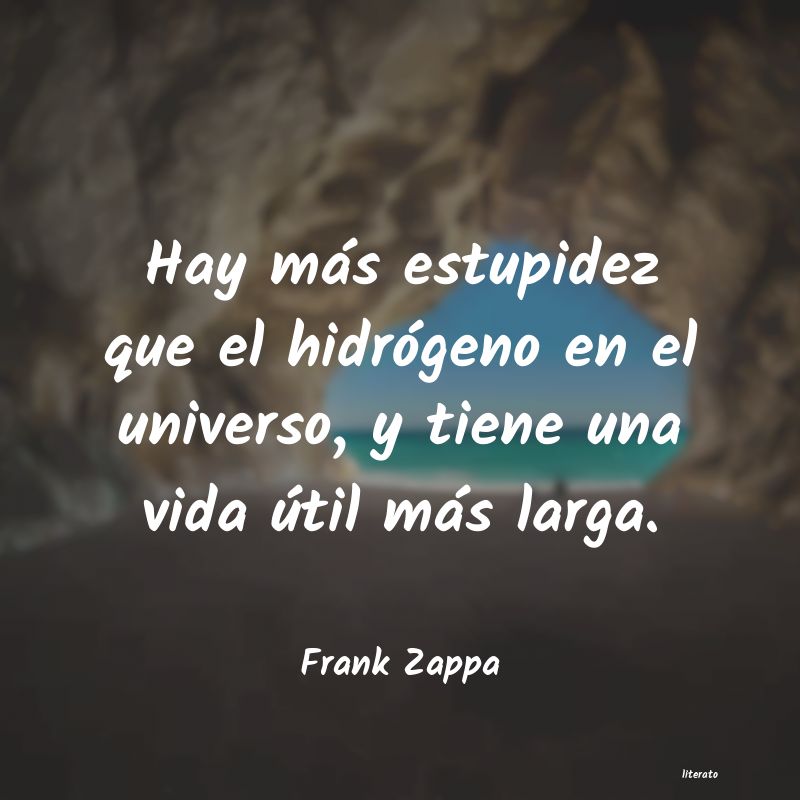frases de Frank Zappa