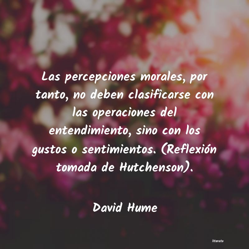 frases de David Hume