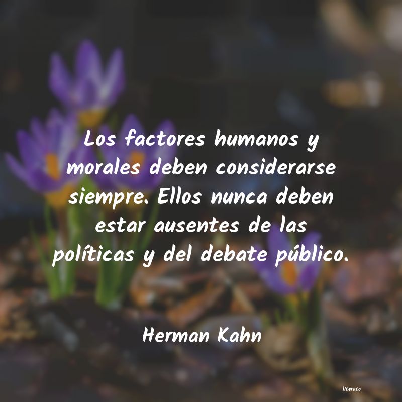 Frases de Herman Kahn