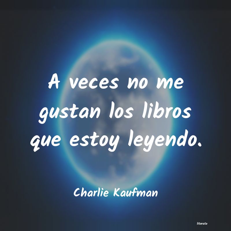 frases de Charlie Kaufman