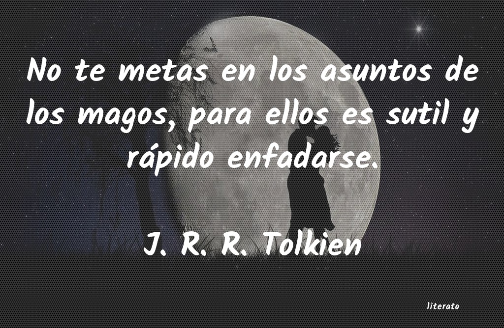 Frases de J. R. R. Tolkien