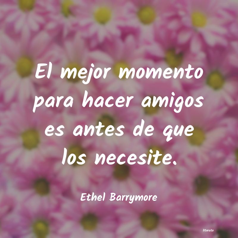 frases de Ethel Barrymore