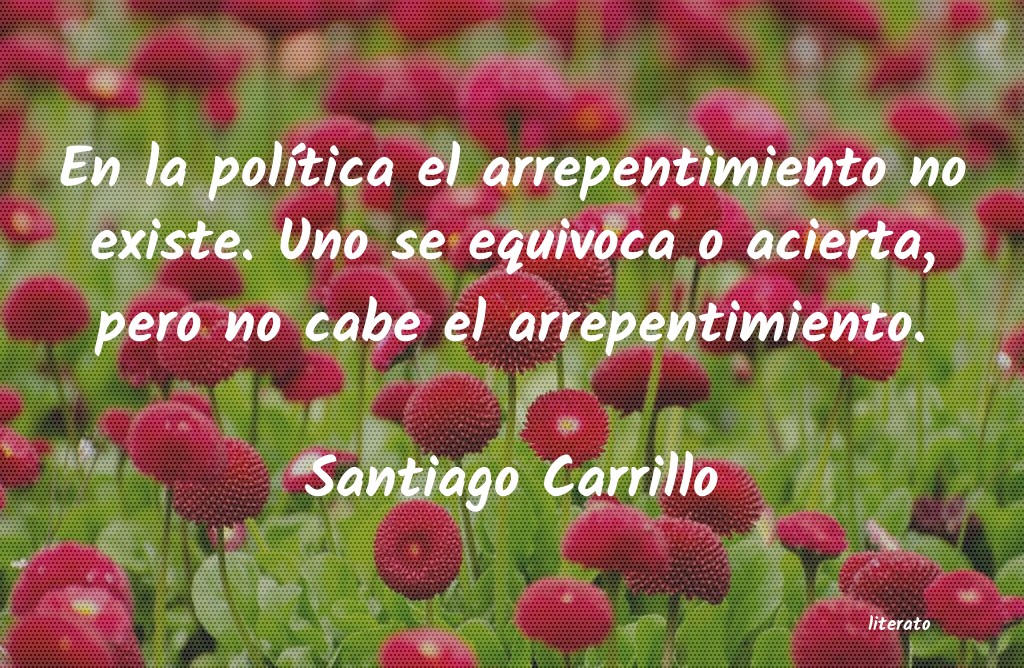 frases de Santiago Carrillo
