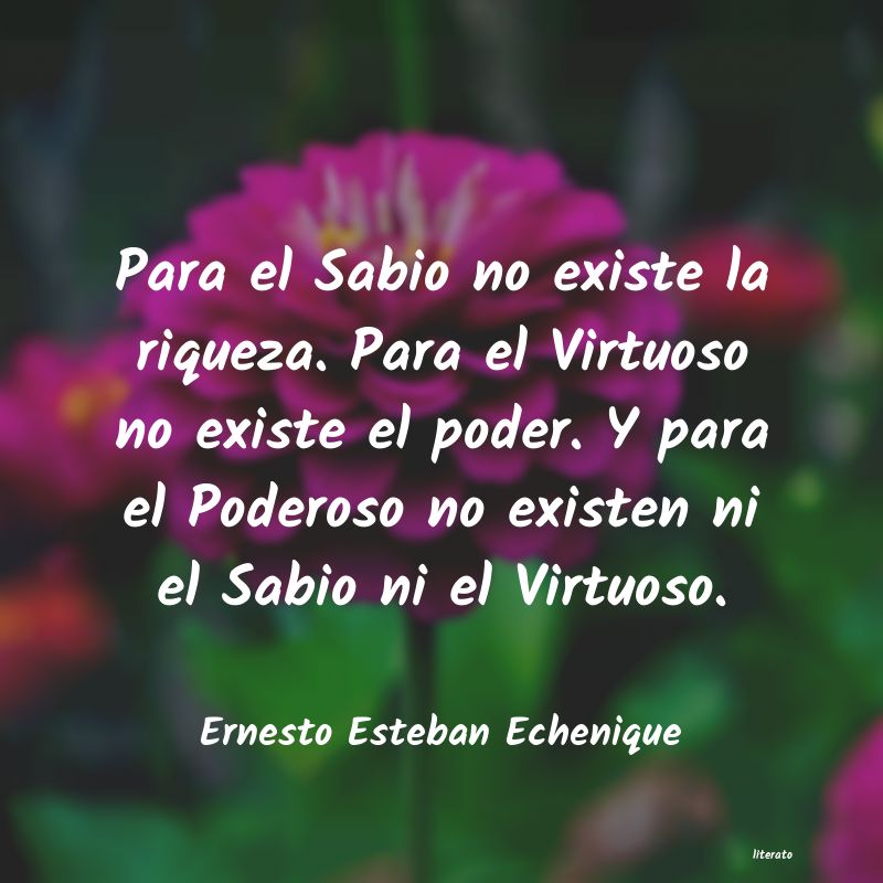 frases de Ernesto Esteban Echenique