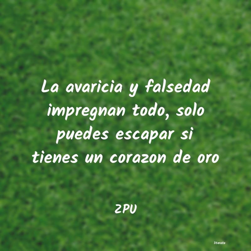 frases de avaricia