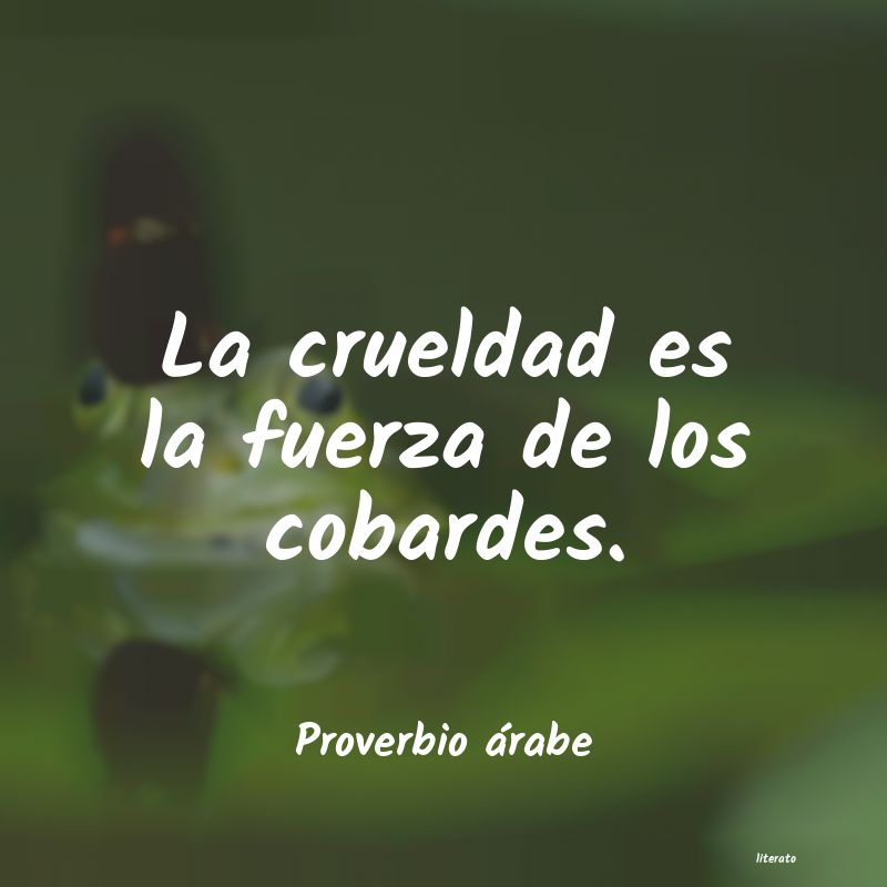 Frases de Proverbio árabe