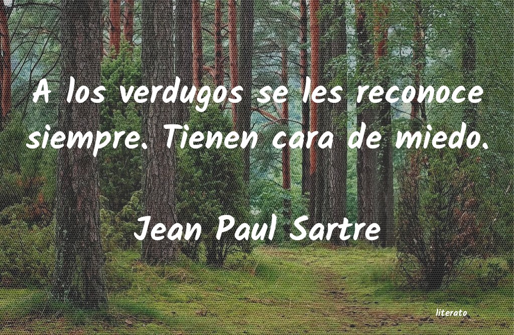 Frases de Jean Paul Sartre