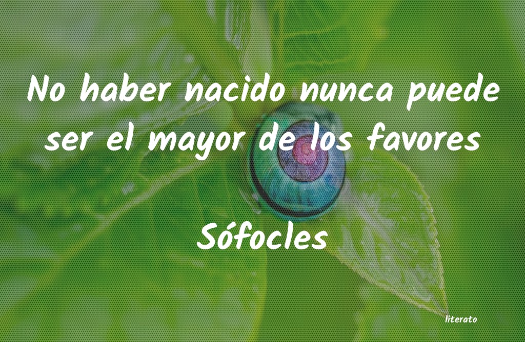 frases de Sófocles