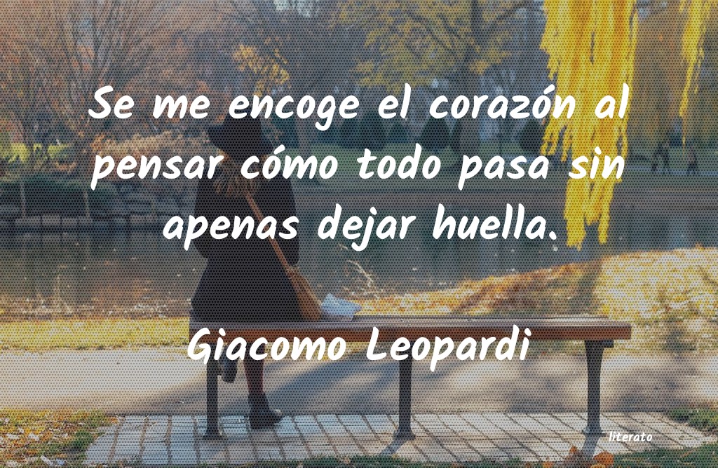 Frases de Giacomo Leopardi