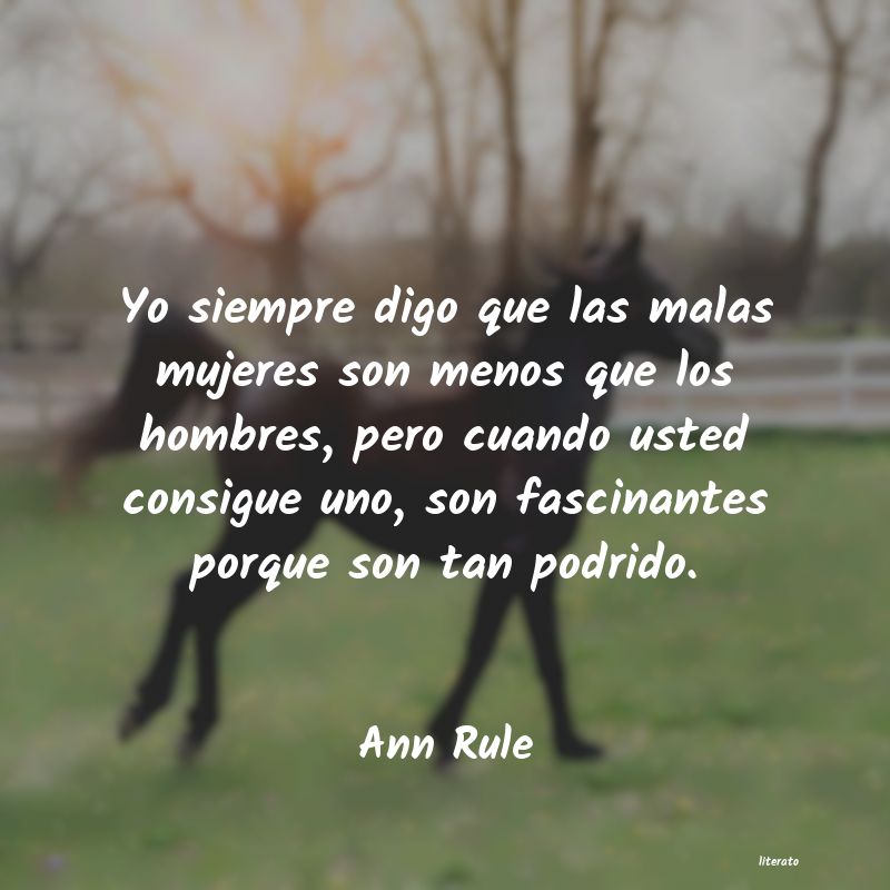 frases de Ann Rule