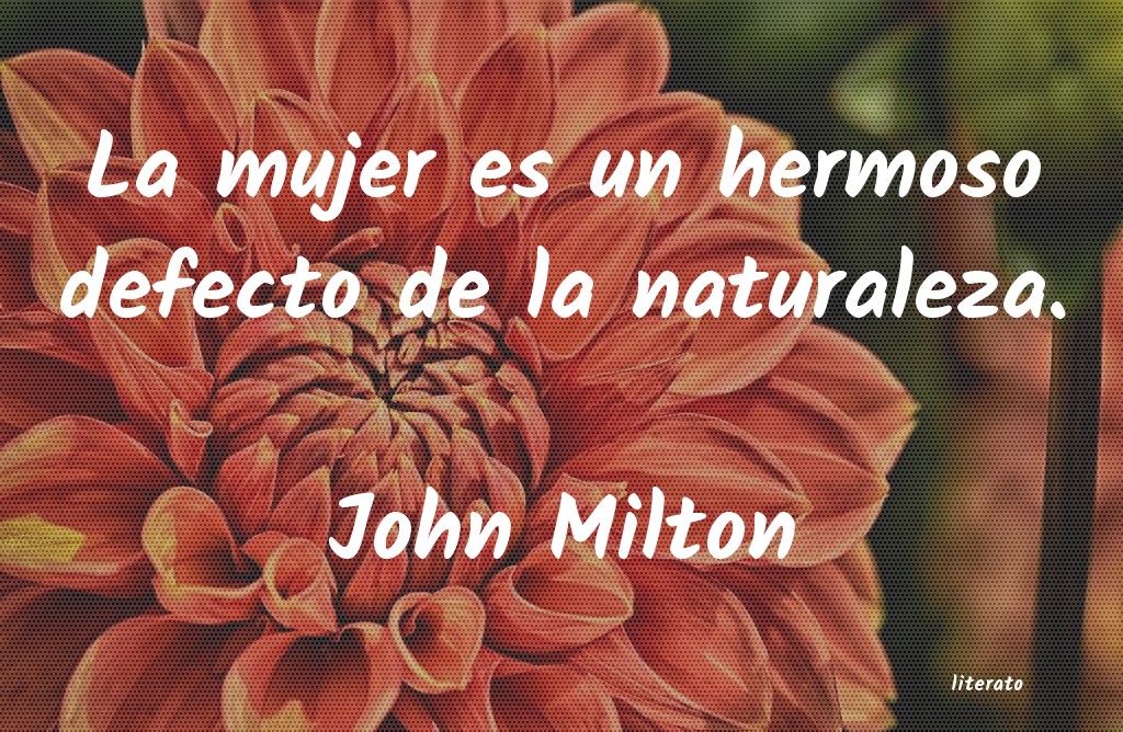 Frases de John Milton