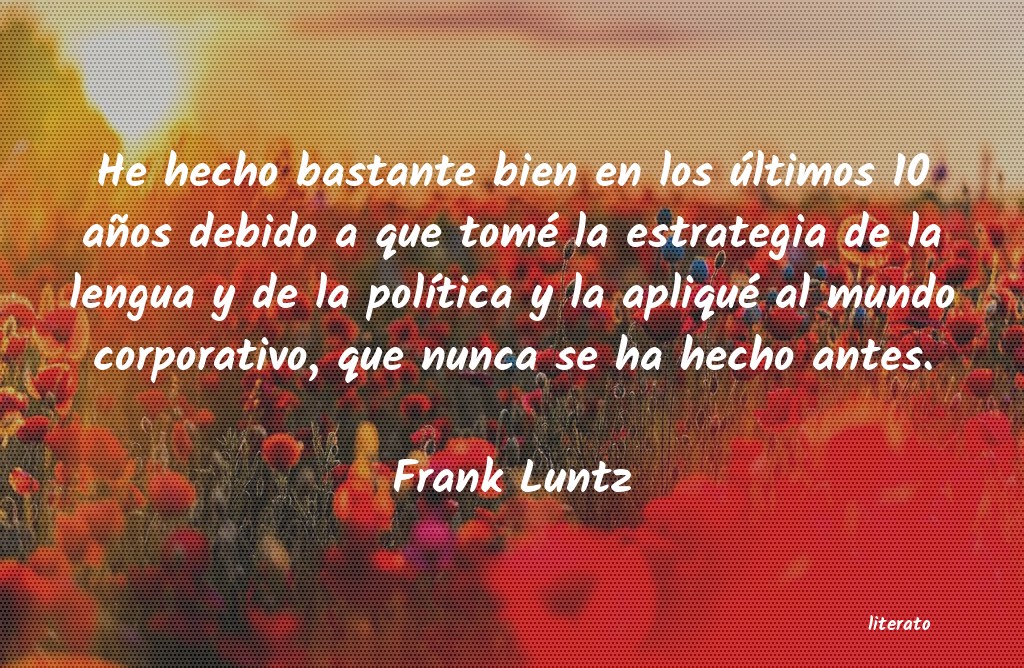 Frases de Frank Luntz