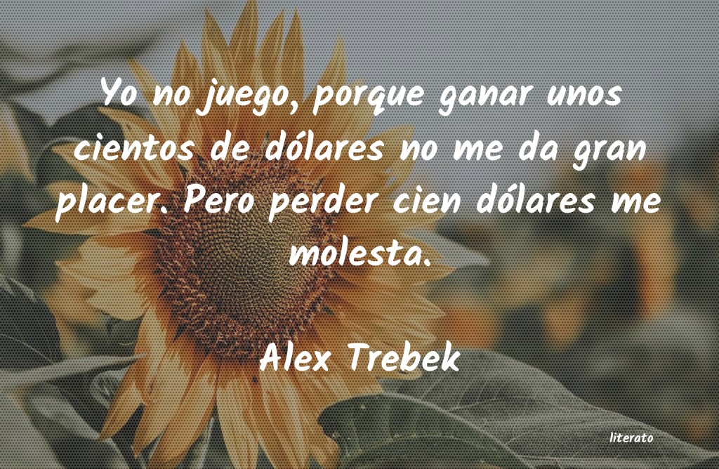 frases de Alex Trebek