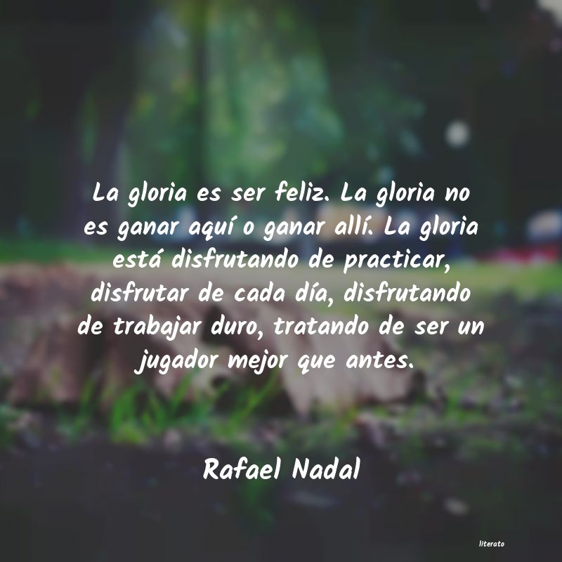 frases de Rafael Nadal