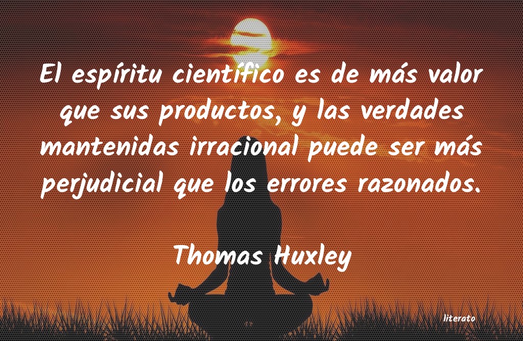 Frases de Thomas Huxley