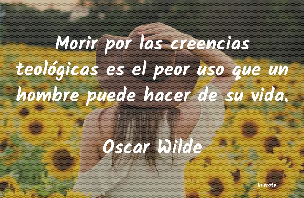 Frases de Oscar Wilde