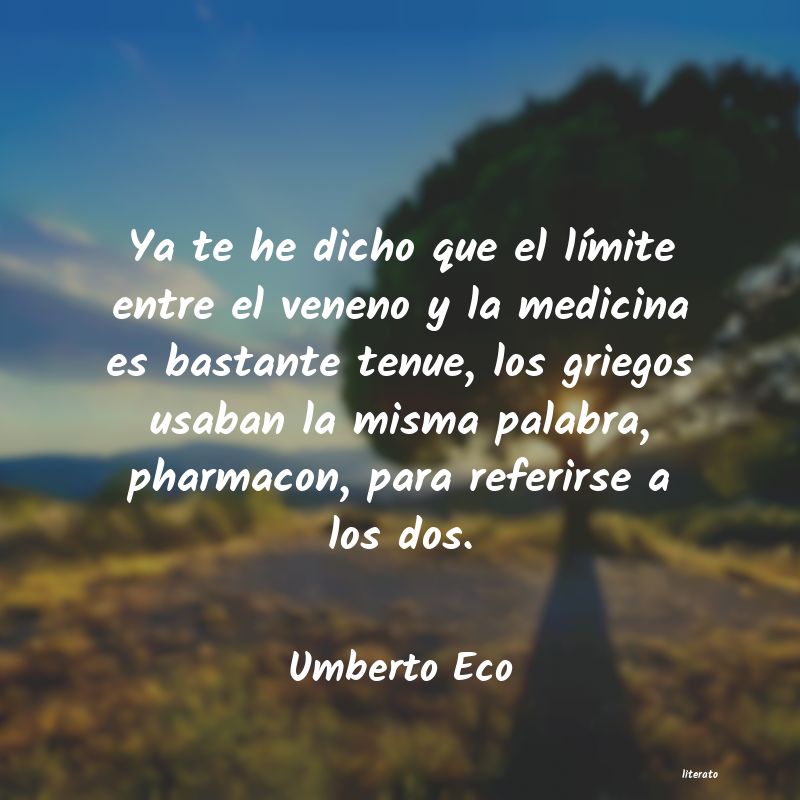 Frases de Umberto Eco