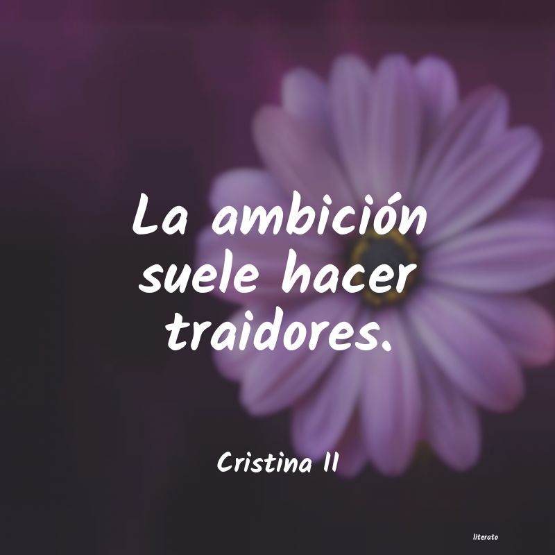 frases de Cristina II