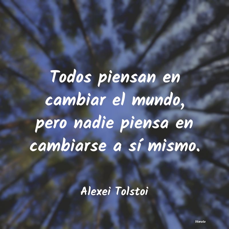 Frases de Alexei Tolstoi