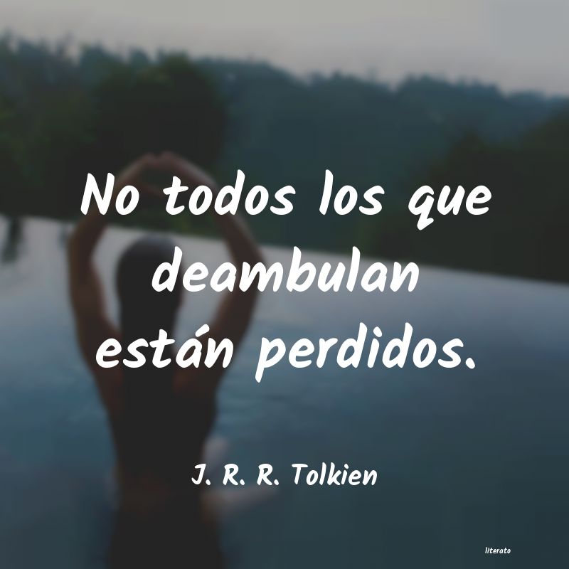 Frases de J. R. R. Tolkien