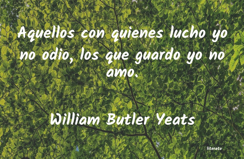 frases de William Butler Yeats