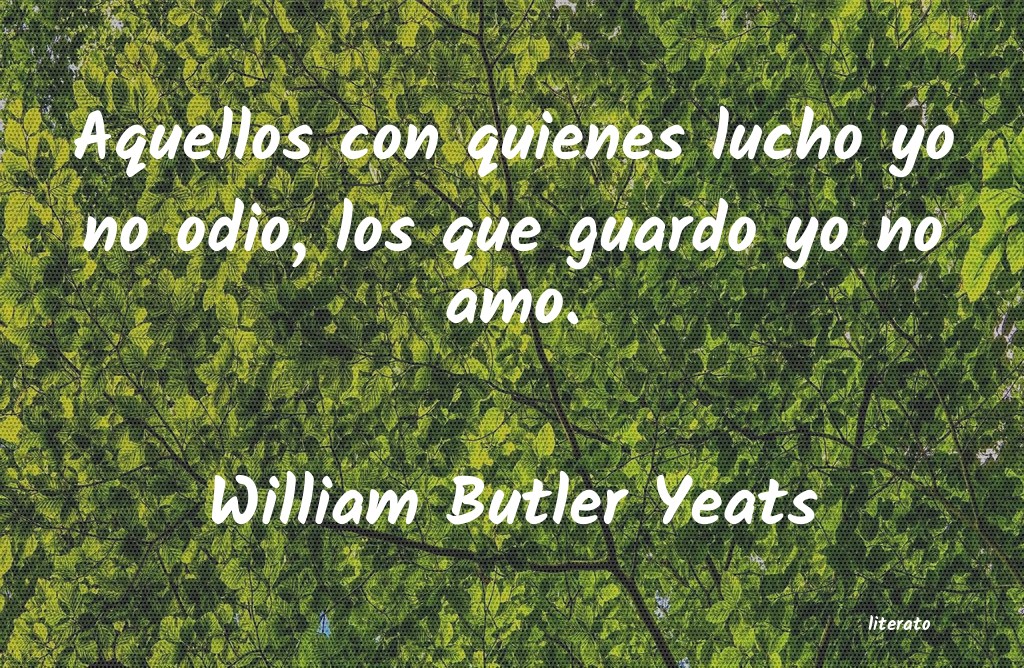 Frases de William Butler Yeats