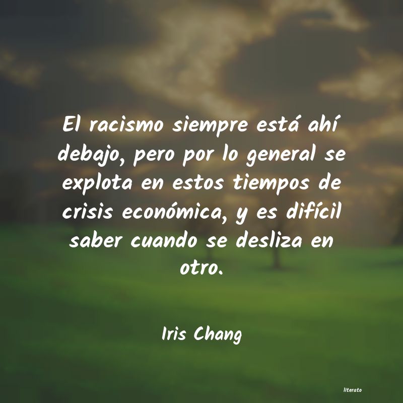 frases de Iris Chang