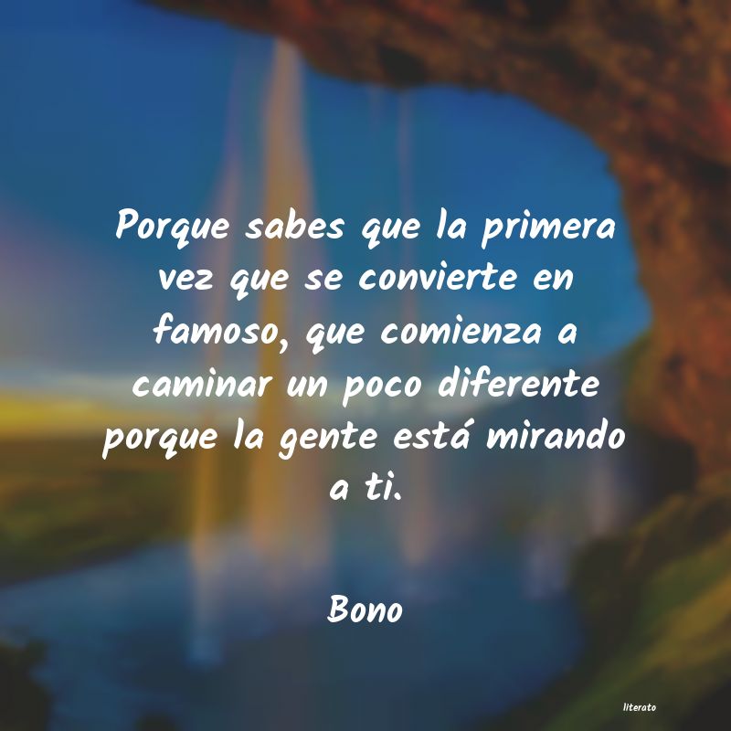 Frases de Bono