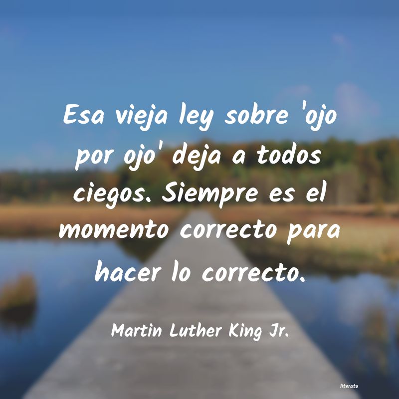 Frases de Martin Luther King Jr.