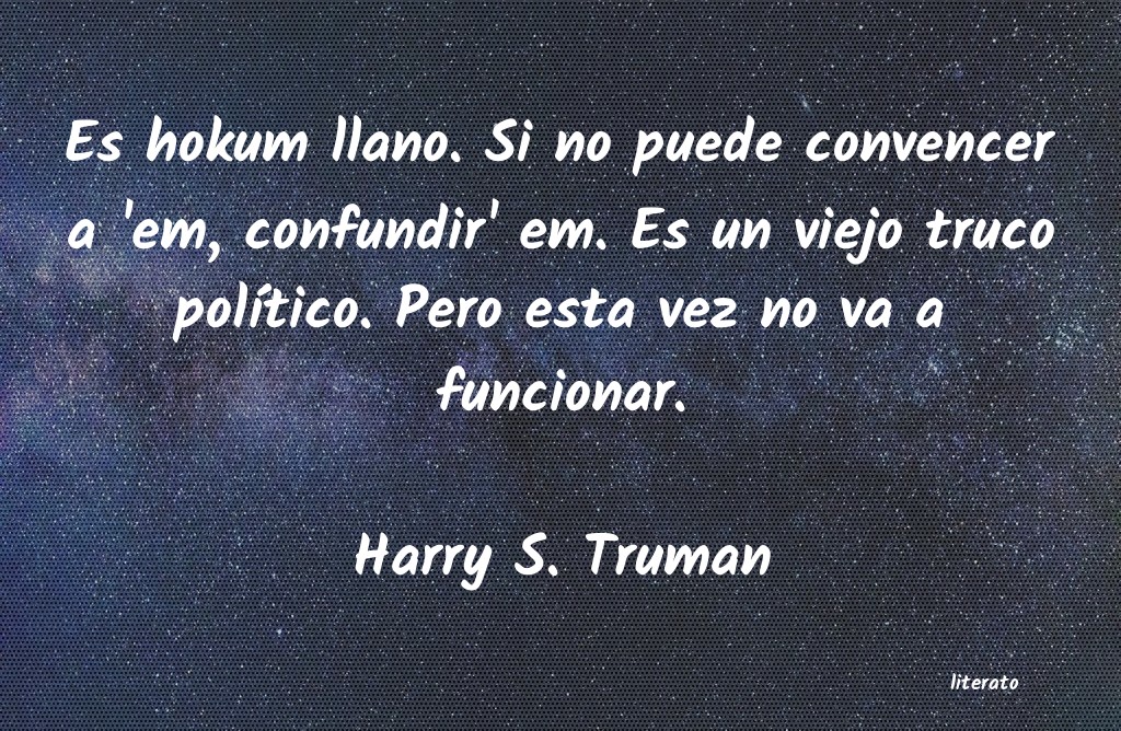 Frases de Harry S. Truman