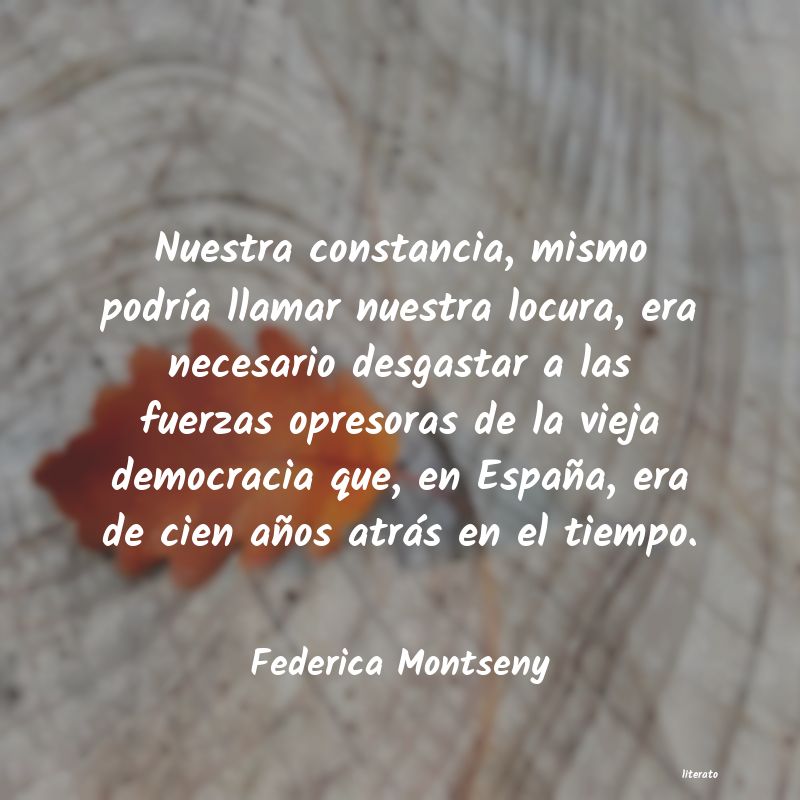 frases de Federica Montseny