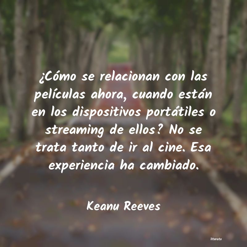 frases de Keanu Reeves