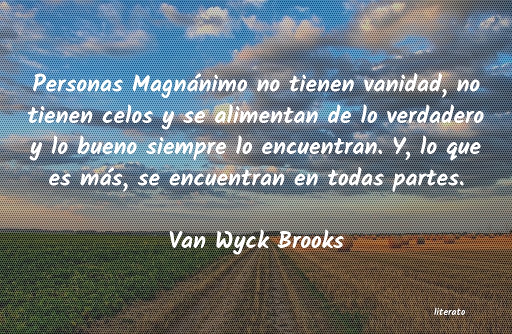 Frases de Van Wyck Brooks