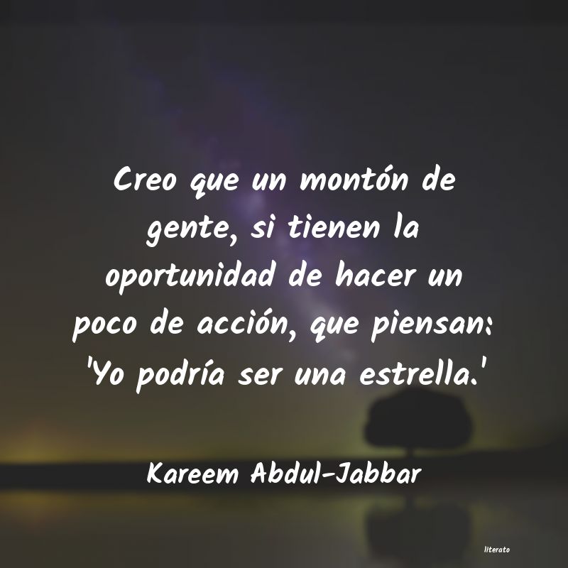 frases de Kareem Abdul-Jabbar