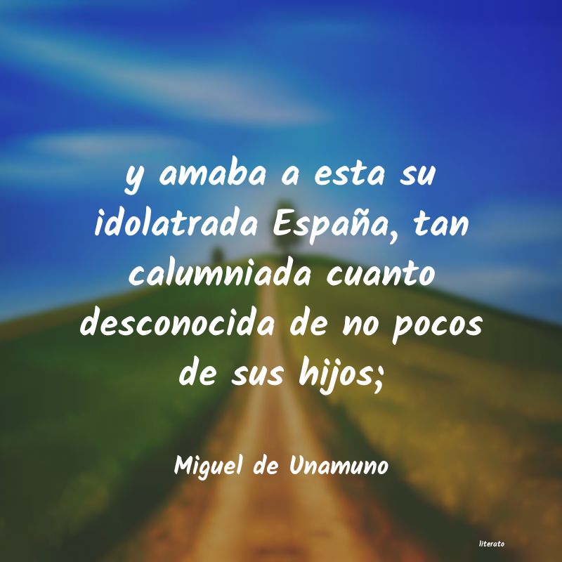 frases de Miguel de Unamuno