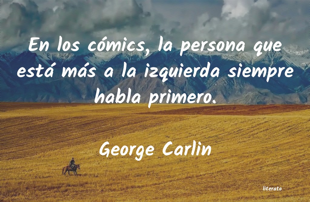 Frases de George Carlin