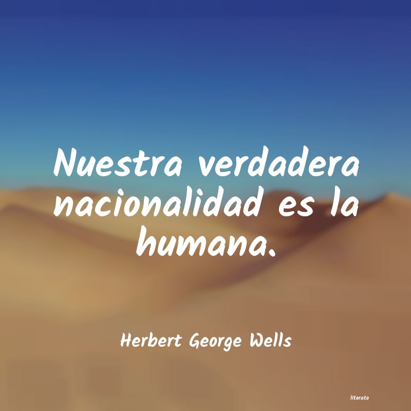 frases de Herbert George Wells