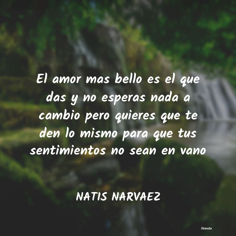 frases de NATIS NARVAEZ