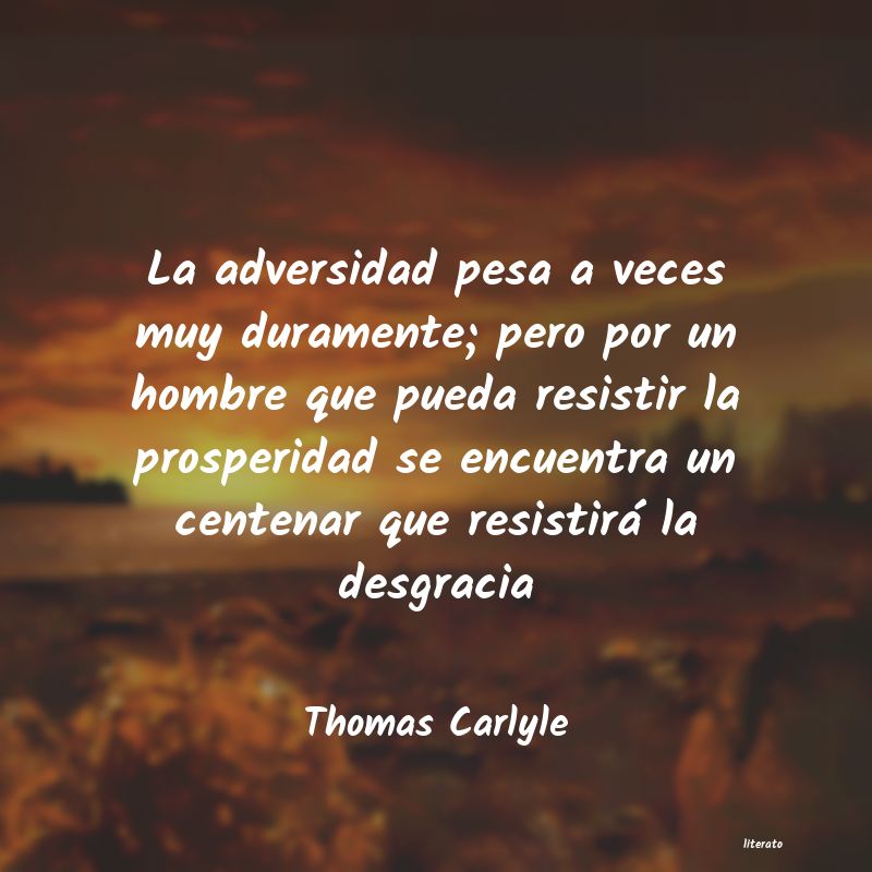 Frases de Thomas Carlyle