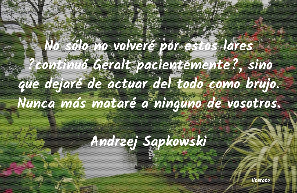 frases de Andrzej Sapkowski