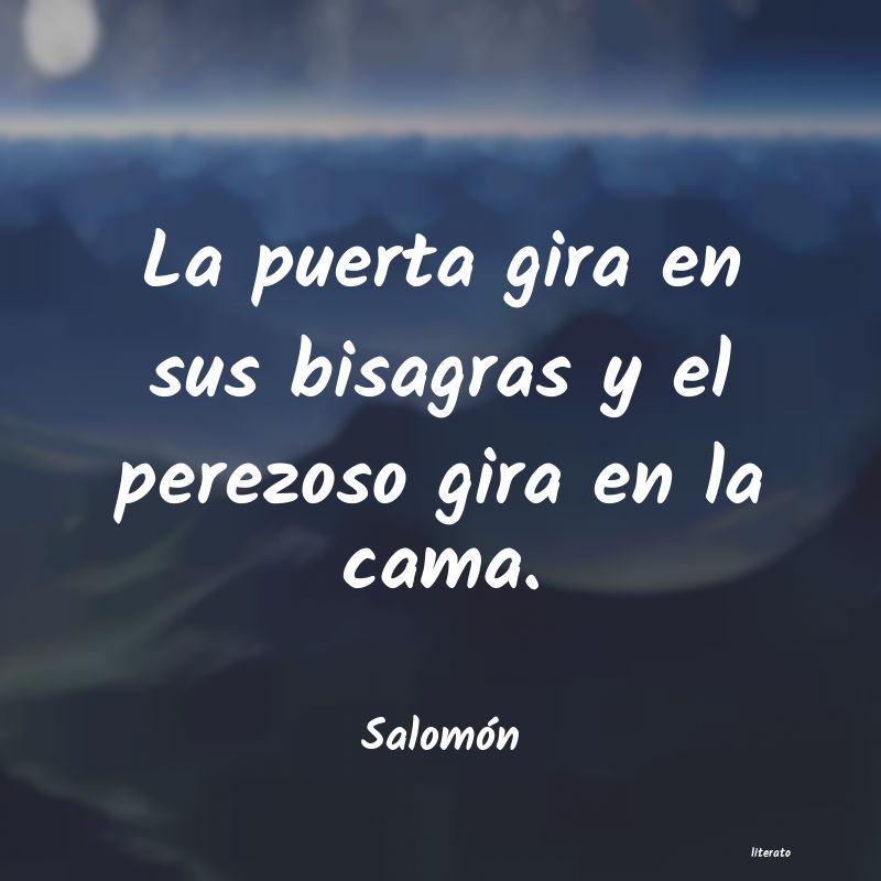 frases de Salomón