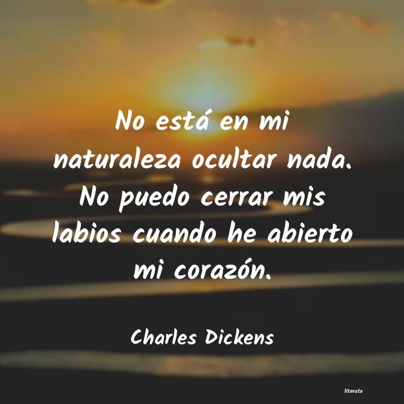 Frases de Charles Dickens