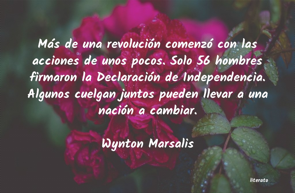 frases de Wynton Marsalis