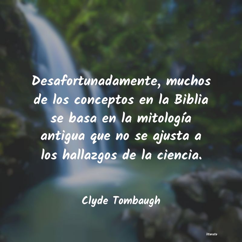 frases de Clyde Tombaugh