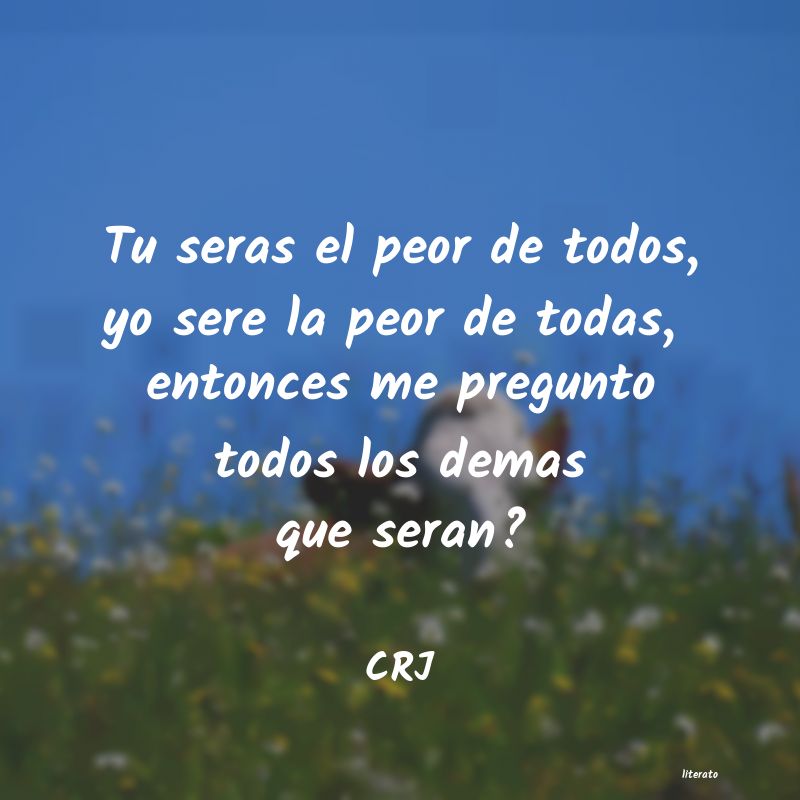 frases de CRJ