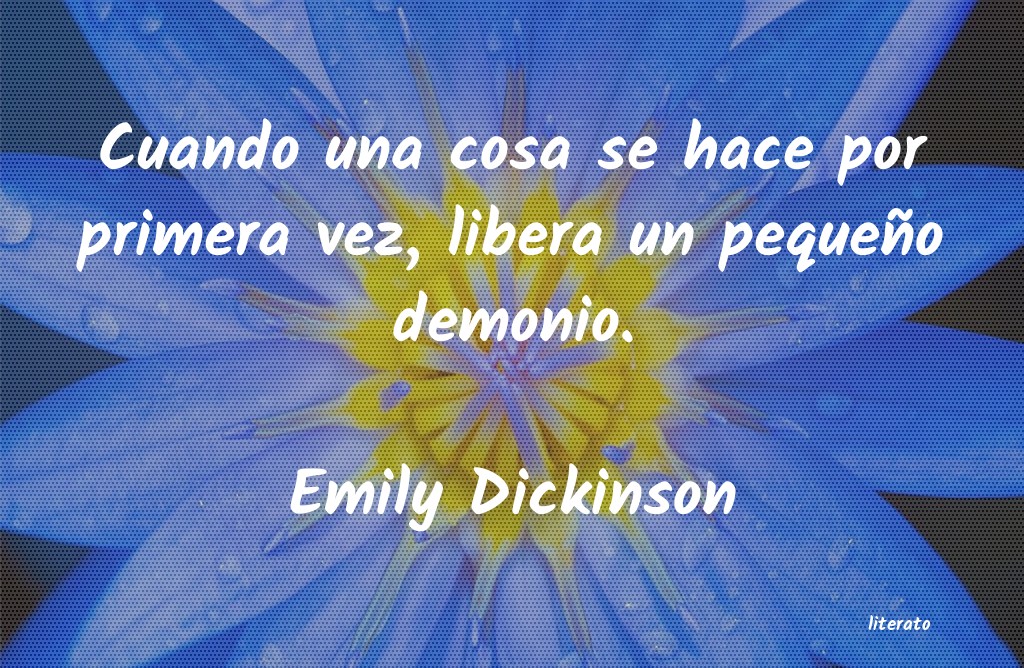 frases de Emily Dickinson
