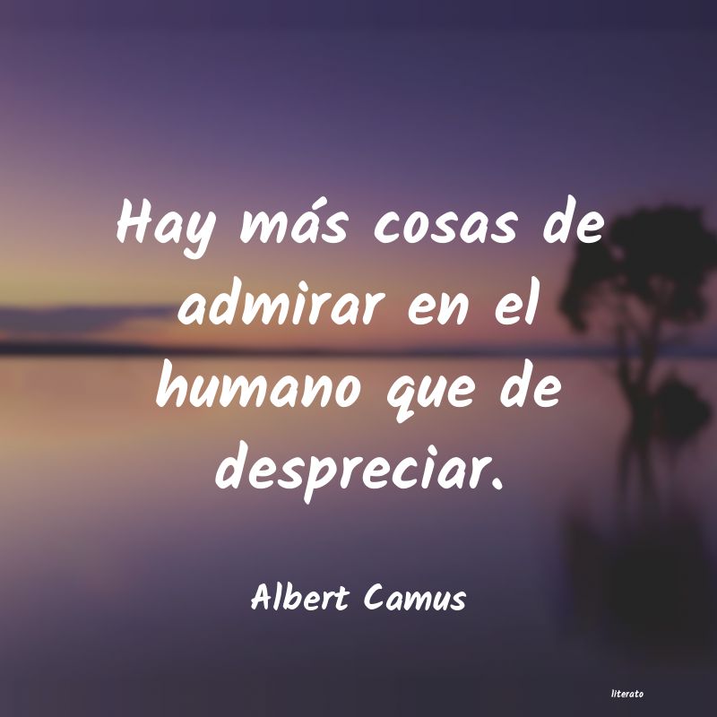 Frases de Albert Camus