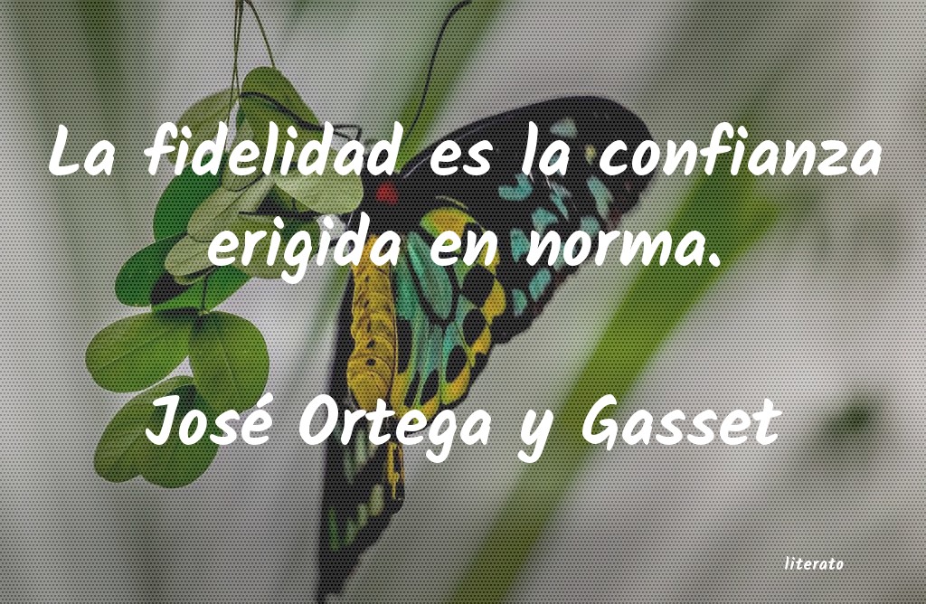frases de José Ortega y Gasset