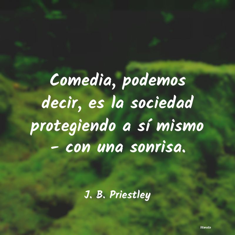 frases de J. B. Priestley