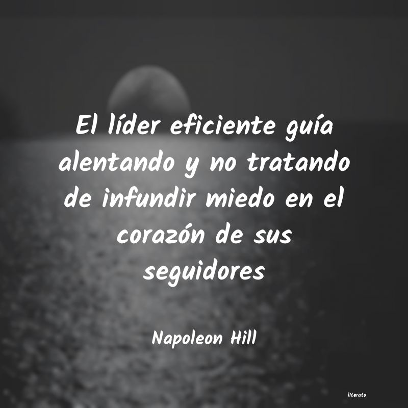 Frases de Napoleon Hill